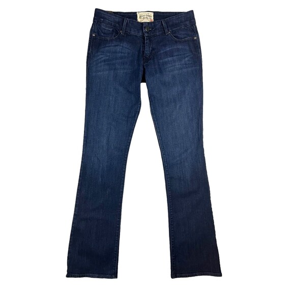 Dylan George Lowrise Bootcut Jeans  Size 30  Dark Wash  1324BF-EVR  USA Made - Picture 1 of 10
